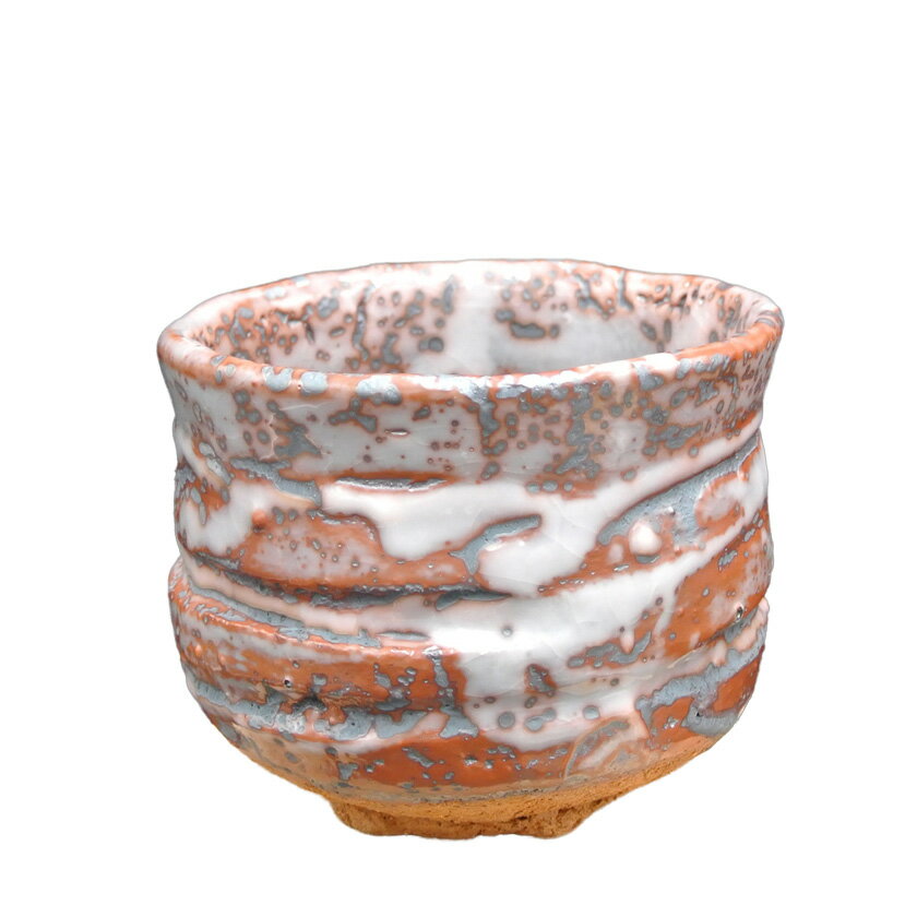 ポイント3倍以上（楽天カード利用） 茶道具 抹茶茶碗（まっちゃちゃわん） 茶碗 志野焼 大山 秀男