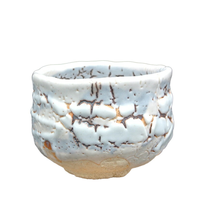 ポイント3倍以上（楽天カード利用） 茶道具 抹茶茶碗（まっちゃちゃわん） 茶碗 志野焼 大山 秀男