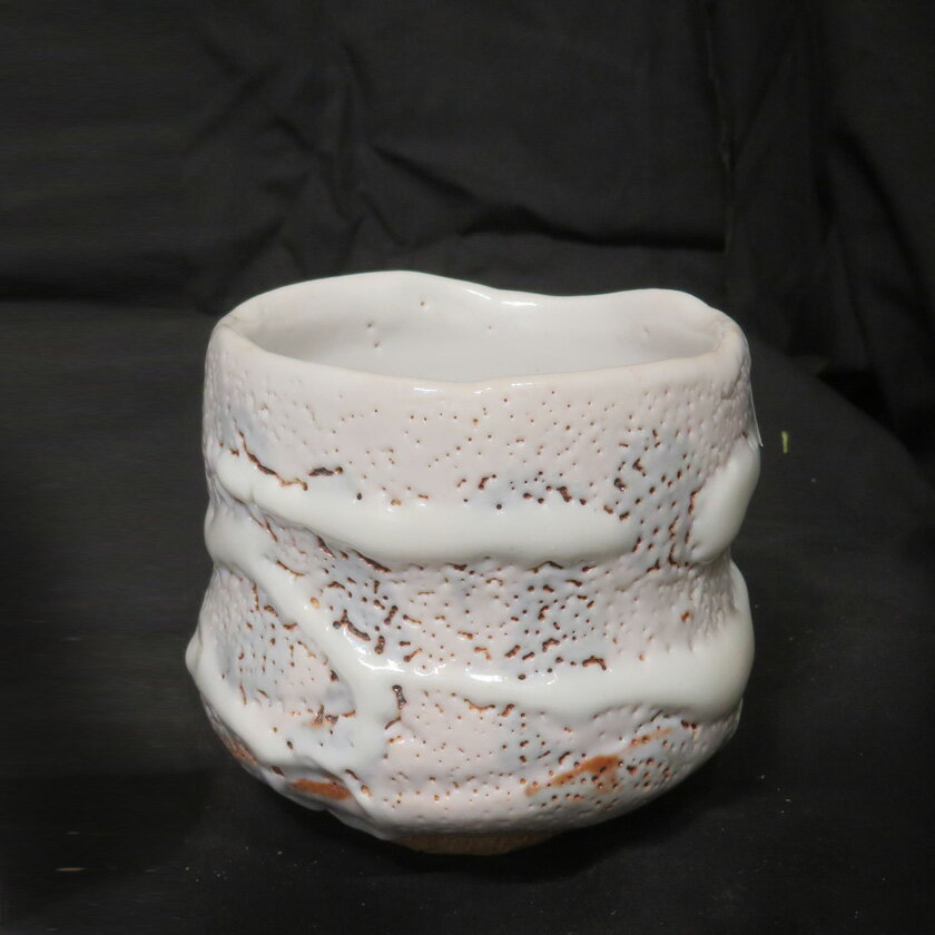 ポイント3倍以上（楽天カード利用） 茶道具 抹茶茶碗（まっちゃちゃわん） 絵志野 茶碗 信楽焼 灰塚窯 ..