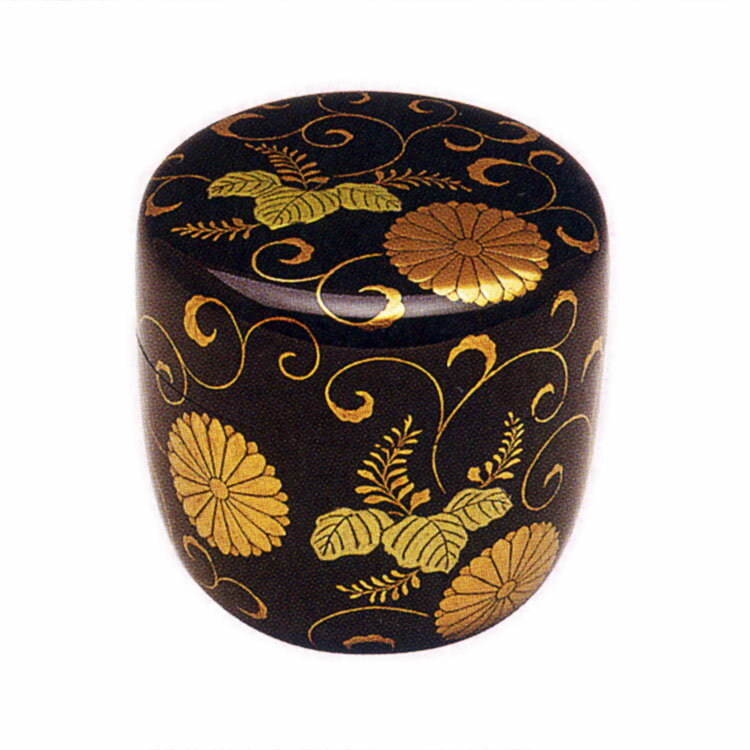 楽天市場】菊 棗(茶道具・湯呑・急須|コーヒー・お茶用品 楽天市場】菊 棗(茶道具・湯呑・急須|コーヒー・お茶用品