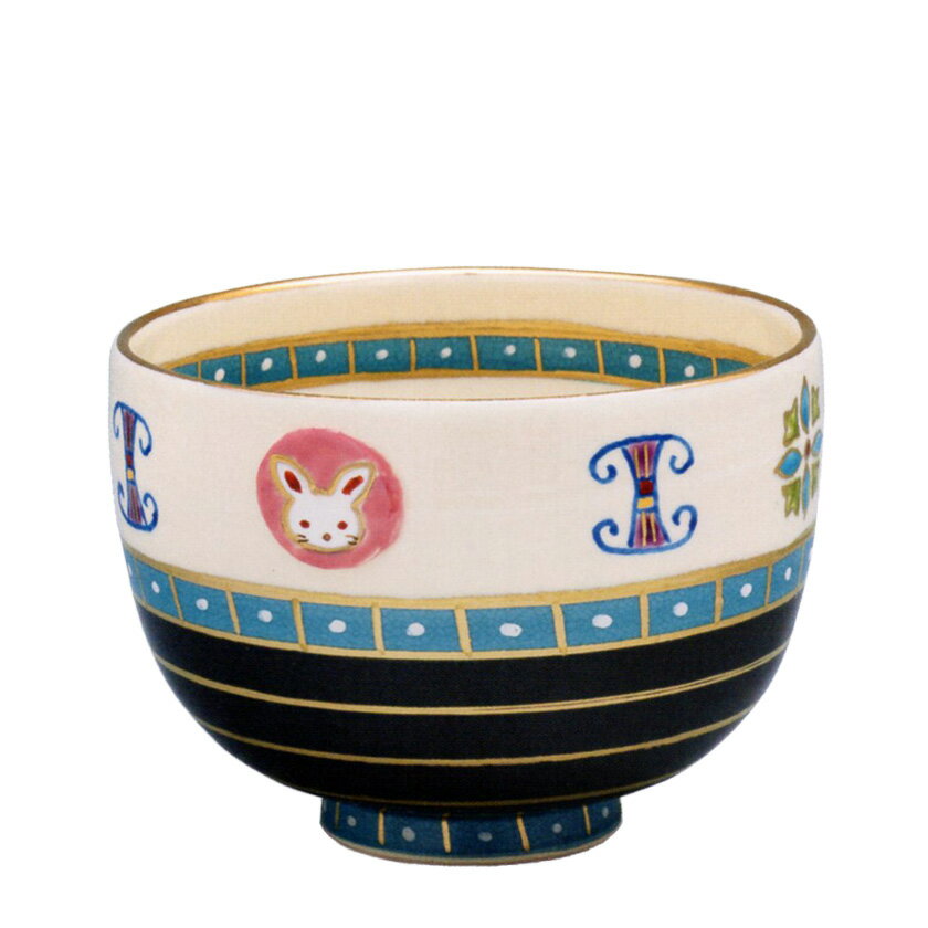茶道具 抹茶茶碗（まっちゃちゃわん） エジプト文様 卯 茶碗 干支 田中 芳華