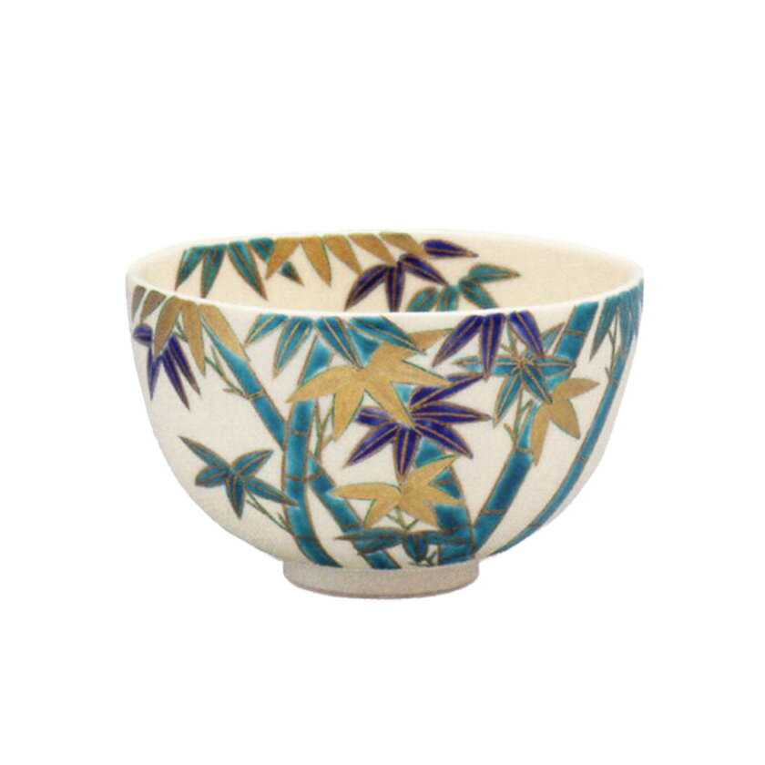 Rakuten - 茶道具 抹茶茶碗（まっちゃちゃわん） 色絵 竹林 茶碗 中村 華峰