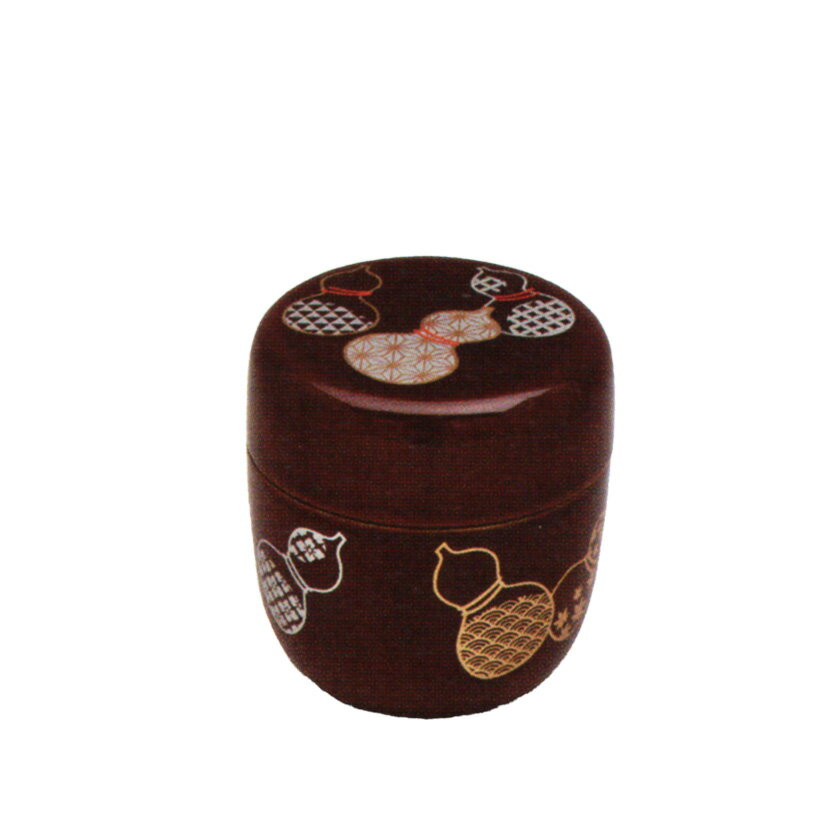 Rakuten - ポイント3倍以上（楽天カード利用） 茶道具 薄茶器（うすちゃき） 溜塗 六瓢 中棗