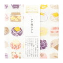 ポイント3倍以上(楽天カード利用) 茶道具 水屋道具(みずやどうぐ) かや織ふきん 和菓子 秋 綿100%