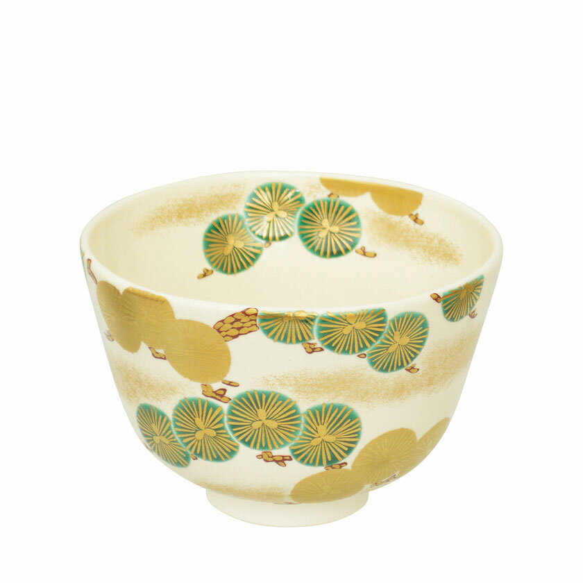 Rakuten - 茶道具 抹茶茶碗（まっちゃちゃわん） 茶碗 色絵 唐松 福本 未来