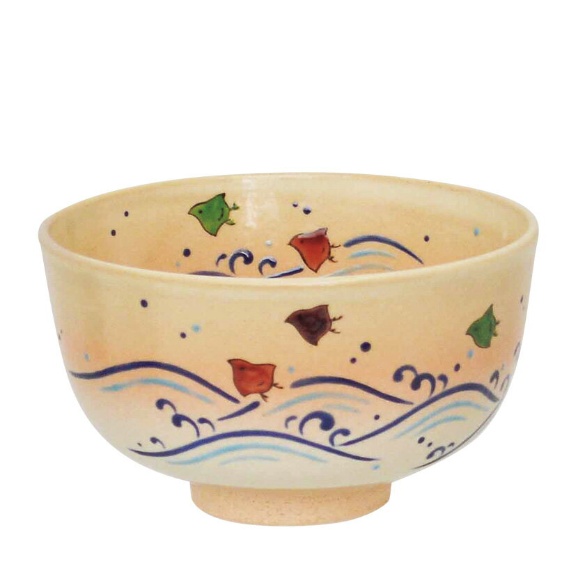 Rakuten - 茶道具 抹茶茶碗（まっちゃちゃわん） 茶碗 御本手 波に千鳥 小倉 寅介