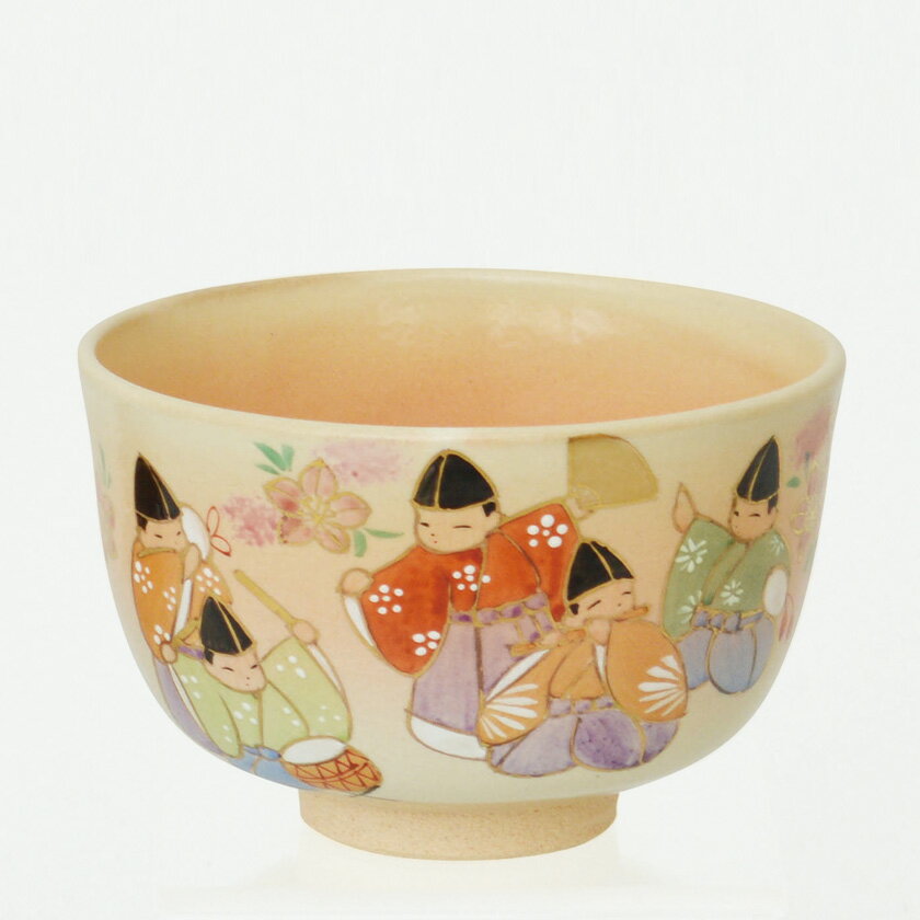 ポイント3倍以上（楽天カード利用） 茶道具 抹茶茶碗（まっちゃちゃわん） 茶碗 御本手 五人ばやし 小..