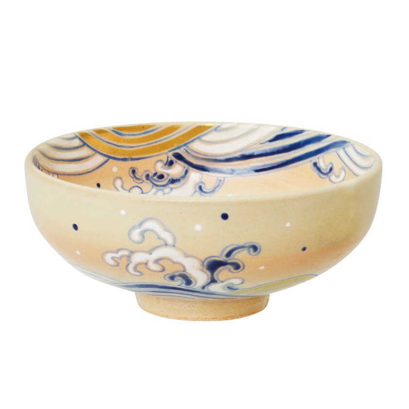 ポイント3倍以上（楽天カード利用） 茶道具 平茶碗（ひらちゃわん） 馬盥茶碗 御本手 波 小倉 寅介