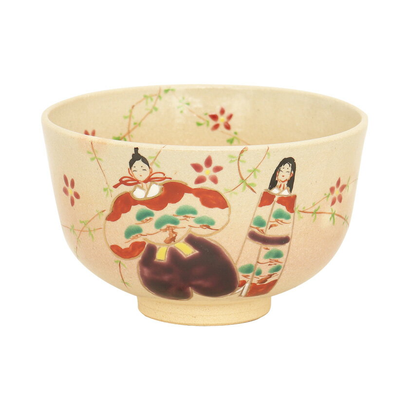 【ポイント10倍 期間2月4日20時～2月10日1時59分】 茶道具 抹茶茶碗（まっちゃちゃわん） 茶碗 御本手 立雛 小倉 陶華