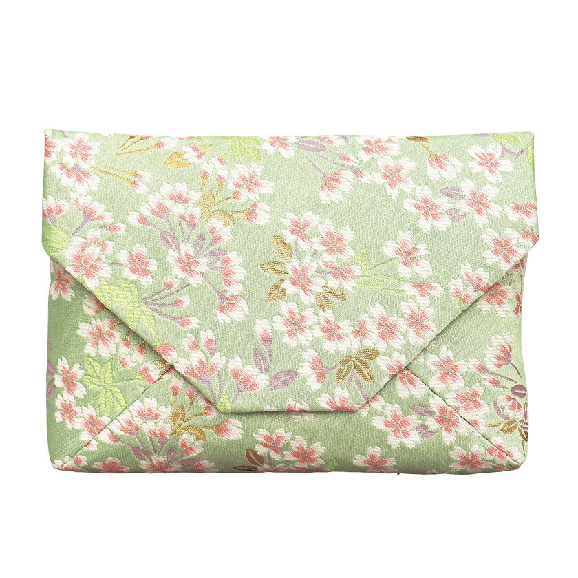 ポイント3倍以上（楽天カード利用） 茶道具 数奇屋袋（すきやぶくろ） 数寄屋袋 若草桜（交織） スキヤ袋