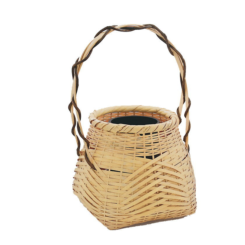 樂天商城 - ポイント3倍以上（楽天カード利用） 茶道具 花籠（はなかご） 雅宗全（白竹） 松本 東公斉