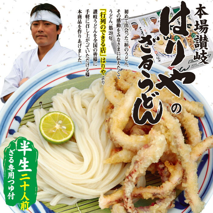 はりやのさぬきざるうどんセット/讃岐うどん