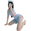 【メール便は送料無料】SENMHS セクシーナース服 コスプレ制服 セクシーランジェリー 看護婦 コスチューム 【ワンピース ナースキャップ】2点セット