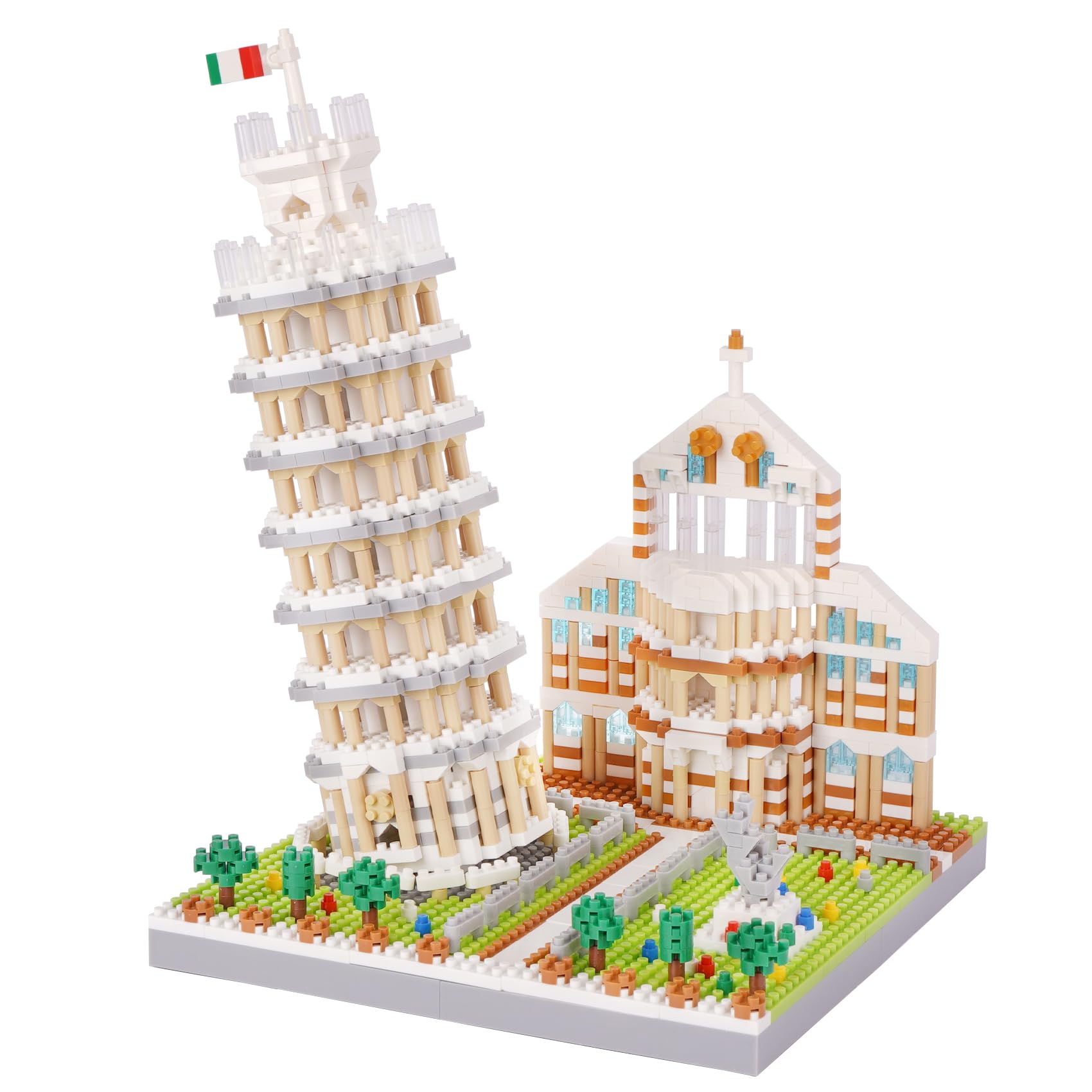 ・?マイクロブロック・ピサの斜塔：ピサの斜塔（Leaning Tower of Pisa）は、世界的に知られたイタリアの観光名所で、ユネスコの世界遺産にもなっている「ピサのドゥオモ広場」に建つ大聖堂の鐘楼です。・?エコ素材：内容物：ミニブロック、取扱説明書。ABS樹脂プラスチックを採用しており、耐久性がいい、毒性も変形もなく、安全性が高いです。・?達成感UP・親子時間：ミニブロックを組み立てるのは時間が掛かるが、出来上がった時の達成感がとても感じられます。家族と一緒に組み立てて、コミュニケーションを深めることも出来ます。暇つぶしとしてもオススメ、ストレスを解消しましょう！・?プレゼント・インテリアとして：誕生日、クリスマスなどなどに最適なギフトになります。自分で組み立てて作る作品を部屋のオブジェ・インテリアとしても最高です。・?欠品対応：もしパーツが足りない場合、どうぞお気軽にお問い合わせください。不足している部品を発送致します。ご満足までに心を込めて対応させていただきます！商品の説明 LULUFUN マイクロブロック ピサの斜塔 アーキテクチャー ミニブロック 建物 おもちゃ 女の子 男の子 ブロックセット 世界遺産 Leaning Tower of Pisa インテリア 大人 プレゼント 暇つぶし ギフト 誕生日 贈り物 安全警告 該当なし・?マイクロブロック・ピサの斜塔：ピサの斜塔（Leaning Tower of Pisa）は、世界的に知られたイタリアの観光名所で、ユネスコの世界遺産にもなっている「ピサのドゥオモ広場」に建つ大聖堂の鐘楼です。・?エコ素材：内容物：ミニブロック、取扱説明書。ABS樹脂プラスチックを採用しており、耐久性がいい、毒性も変形もなく、安全性が高いです。・?達成感UP・親子時間：ミニブロックを組み立てるのは時間が掛かるが、出来上がった時の達成感がとても感じられます。家族と一緒に組み立てて、コミュニケーションを深めることも出来ます。暇つぶしとしてもオススメ、ストレスを解消しましょう！・?プレゼント・インテリアとして：誕生日、クリスマスなどなどに最適なギフトになります。自分で組み立てて作る作品を部屋のオブジェ・インテリアとしても最高です。・?欠品対応：もしパーツが足りない場合、どうぞお気軽にお問い合わせください。不足している部品を発送致します。ご満足までに心を込めて対応させていただきます！商品の説明 LULUFUN マイクロブロック ピサの斜塔 アーキテクチャー ミニブロック 建物 おもちゃ 女の子 男の子 ブロックセット 世界遺産 Leaning Tower of Pisa インテリア 大人 プレゼント 暇つぶし ギフト 誕生日 贈り物 安全警告 該当なし