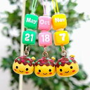 【たこ焼き アニバーサリー】 366日 必要月日を指定ください 記念日 誕生日 推し活 かわいい プレゼント 1年366日対応 ストラップ たこ焼きストラップ ...