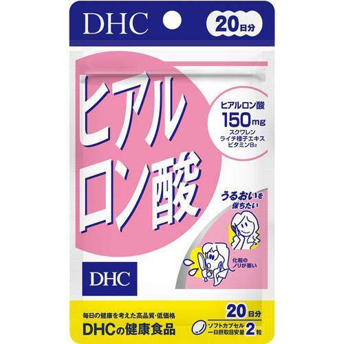 商品情報商品説明【お知らせ】こちらの商品は6個以上ご注文いただいた場合、宅急便での配送に変更になります。ポスト投函ではなくなりますので、予めご了承ください。『ヒアルロン酸』は、一日摂取目安量あたり150mgのヒアルロン酸を配合。さらに、うるぷる成分を守るライチ種子エキス、コンディションを整えるビタミンB2、スクワレンをプラスしました。●乾燥やハリ不足が気になる方に。若々しさの根源「うるおい」を内側からもともと体内にあって、体をみずみずしく保つはたらきをしているヒアルロン酸。ところが年齢を重ねるにつれて生成量は減少します。カサつき、シワ、たるみなどのトラブルが気になりはじめたら、サプリメントで内側から“うるおいの素”を補いましょう！『ヒアルロン酸』は、一日摂取目安量あたり150mgのヒアルロン酸を配合。さらに、うるぷる成分を守るライチ種子エキス、外部刺激や水分蒸発を防ぐ皮脂膜成分スクワレン、コンディションを整えるビタミンB2をプラスしました。実力派美容成分の効率補給で、みずみずしくハリのある美しさを内側からサポートします。※原料の性質上、色調に若干差が生じる場合がありますが、品質に問題はありません。お召し上がり方召し上がり量：1日2粒を目安にお召し上がりください。召し上がり方：一日摂取目安量を守り、水またはぬるま湯でお召し上がりください。成分・原材料【名称】ヒアルロン酸含有食品【原材料名】スクワレン（国内製造）、オリーブ油、ライチ種子エキス末/ゼラチン、ヒアルロン酸、グリセリン、ミツロウ、グリセリン脂肪酸エステル、レシチン（大豆由来）、ビタミンB2【内容量】13.2g［1粒重量330mg（1粒内容量200mg）×40粒］【栄養成分表示［2粒660mgあたり］】熱量3.8kcal、たんぱく質0.24g、脂質0.27g、炭水化物0.10g、食塩相当量0.002g、ビタミンB2 2.0mg、ヒアルロン酸150mg、スクワレン170mg、ライチ種子エキス末10mgアレルギー物質大豆 ・ゼラチン※本品は特定原材料及びそれに準ずるアレルギー物質を対象範囲として表示しています。原材料をご確認の上、食物アレルギーのある方はお召し上がりにならないでください。健康食品について※軽減税率適用商品にはマークが表示されています。※一日の目安量を守って、お召し上がりください。※お身体に異常を感じた場合は、摂取を中止してください。※特定原材料及びそれに準ずるアレルギー物質を対象範囲として表示しています。原材料をご確認の上、食物アレルギーのある方はお召し上がりにならないでください。※薬を服用中あるいは通院中の方、妊娠中の方は、お医者様にご相談の上お召し上がりください。●直射日光、高温多湿な場所をさけて保存してください。●お子様の手の届かないところで保管してください。●開封後はしっかり開封口を閉め、なるべく早くお召し上がりください。食生活は、主食、主菜、副菜を基本に、食事のバランスを。メーカーDHC生産国日本商品区分健康食品広告文責ファーマライズ株式会社06-6947-7132DHC ヒアルロン酸 20日分/DHC/健康食品/サプリメント/ヒアルロン酸/植物性由来サプリメント うるうる、キレイのもと、ヒアルロン酸！ 3