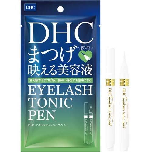 【お知らせ】 こちらの商品は4個以上ご注文いただいた場合、宅急便での配送に変更になります。 ポスト投函ではなくなりますので、予めご了承ください。 ■商品説明 ・「アイラッシュトニックペン」は、まつげそのものを美しく保ちたいという願いに応える美容液。 ・濃密まつげサポート成分、保護・補修成分配合で、まつげケアと目もとケアが同時に叶います。 ・根もとの皮膚や下まつげにも塗りやすい筆ペンタイプを採用しました。 ■使用方法 メークを落とした清潔なまつげにお使いください。 蓋を外し、容器底部のノック部を1プッシュします。生え際の皮膚からまつげの先端に向かって、全体にむらなく、たっぷり塗布してください。 特に気になる部分は、念入りにおこなってください。 マスカラ下地として使用する場合は、美容液が乾いてからマスカラを塗ってください。 初めて使用する際は、必ず蓋を外し、筆先に美容液が出てくるのを確かめながらノック部を10回程度プッシュしてください。 ご使用後、蓋をする際にノック部をプッシュしないよう注意してください。 美容液がなくなると、ノック部が戻らず、プッシュできなくなります。 ■成分 水、BG、キクニガナ根オリゴ糖、グリセリン、プラセンタエキス、アラントイン、グリチルリチン酸2K、(アルギニン／リシン)ポリペプチド、セリン、センブリエキス、パンテノール、サッカロミセス／(黒砂糖／プラセンタエキス)醗酵液、ヒアルロン酸Na、AMP、クインスシードエキス、1、2-へキサンジオール、カルボマー、ケイ酸(AL／Mg)、エタノール、セルロースガム、プロパンジオール、カエサルピニアスピノサガム、アルギニン、乳酸、コムギ胚芽エキス、ダイズ芽エキス、サクシノイルアテロコラーゲン、ヨモギ葉エキス、タモギタケエキス、オウゴンエキス、ビオチノイルトリペプチド-1、クエン酸Na、フェノキシエタノール ■注意事項 〇使用上の注意 ・目に入った場合は、直ちに洗い流してください。 ・異常が生じていないかよく注意して使用してください。異常がある場合、即ち次のような場合には、使用を中止してください。そのまま使用を続けますと、症状を悪化させることがありますので、皮膚科専門医等にご相談されることをおすすめします。 (1)使用中、赤み、はれ、かゆみ、刺激、色抜け(白斑等)や黒ずみ等の異常があらわれた場合 (2)使用した部分に、直射日光があたって上記のような症状があらわれた場合・傷やはれもの、湿疹等、異常のある部位には使用しないでください。 〇保管上の注意 ・使用後は必ずしっかり蓋をしめてください。 ・直射日光のあたる場所、極端に高温多湿の場所には保管しないでください。 ・乳幼児の手の届かない所に保管してください。 ■商品区分 化粧品 ■お問い合わせ先 DHC 美容相談室 〒106-0047 東京都港区南麻布2-7-1 TEL：0120-330-724　9：00～20：00（日・祝日を除く） ※こちらの商品は予告なくパッケージが変更される場合がございます。DHC アイラッシュトニック ペン 化粧品 まつ毛美容液 ハリ・コシ ボリューム すっぴんまつ毛 筆ペンタイプ まつげ+ 生え際のダブルケアでパッと魅せる目もとへ！ 5