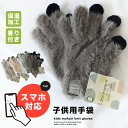 【950円】手袋 キッズ 男の子 女の子 手ぶくろ グローブ スマホ対応 防寒 防風 かわいい おしゃれ あったか 暖かい 子供服 スマートフォン対応 モヘア ...