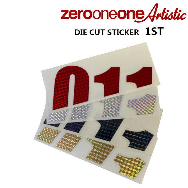  011 Artistic DIE CUT STICKER 1ST ダイカット ステッカー ゼロワンワン アーティスティック スノーボード SNOWBOARD