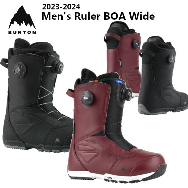 BURTON バートン 23-24 Men 039 s Ruler BOA Wide BOOT メンズ ルーラー ボア ワイド ブーツ 正規ディーラー 日本正規品 スノーボード SNOWBOARD 2023-2024 W24JP-214261