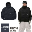 25-26 ANTHEM アンセム AN2558 DRF JACKET メンズ レディース ジャケット スノーボード ウエア 正規販売店 SNOWBOARD 2025-2026 ご予約商品(4)