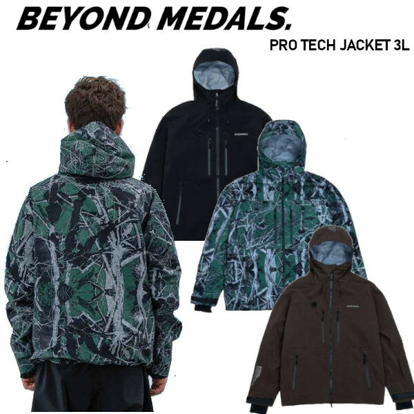 26-27 BEYOND MEDALS ビヨンド メダルズ PRO TECH JACKET 3L プロ テック ジャケット 3L スノーボード ウエア 正規販売店 スノー ウェア SNOWBOARD ビヨンドメダル 2026-2027 ご予約商品