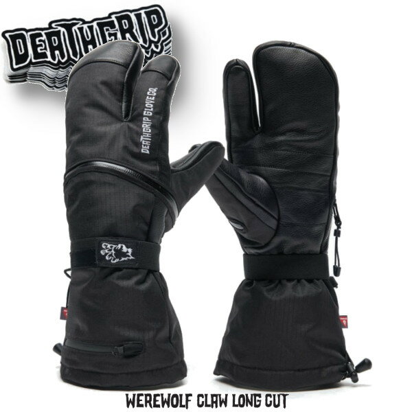 乐天商城 - DEATHGRIP GLOVE CO. 26-27 WEREWOLF CLAW LONG CUT デスグリップ グローブ HAND OUT テクノロジー ミット ロング カット ミトン スノーボード SNOWBOARD 正規販売店 2026-2027 ご予約商品