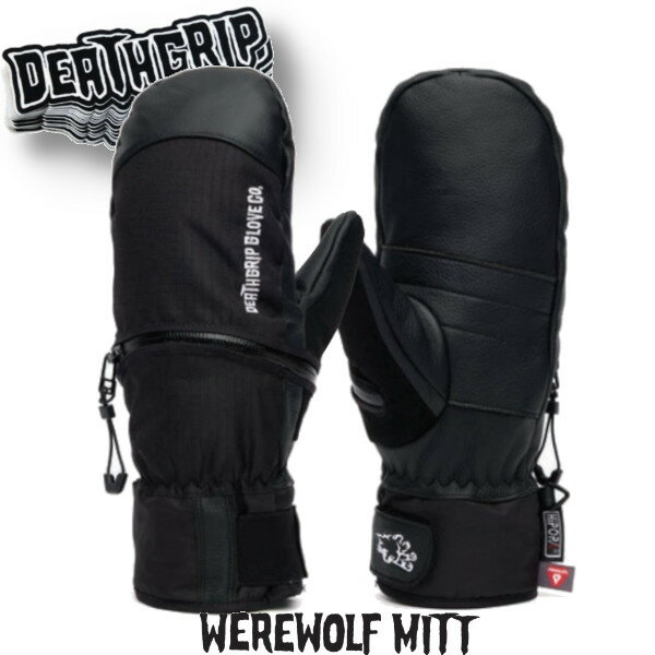 乐天商城 - DEATHGRIP GLOVE CO. 26-27 WEREWOLF MITT デスグリップ グローブ HAND OUT テクノロジー ミット ミトン スノーボード SNOWBOARD 正規販売店 2026-2027 ご予約商品