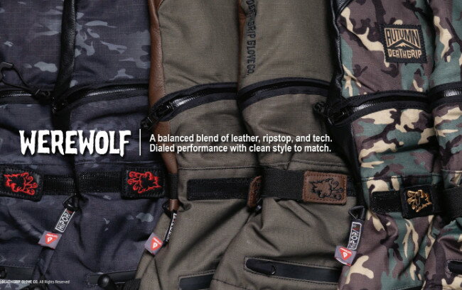 DEATHGRIP GLOVE CO. 26-27 WEREWOLF MITT デスグリップ グローブ HAND OUT テクノロジー ミット ミトン スノーボード SNOWBOARD 正規販売店 2026-2027 ご予約商品 2