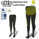 25-26 eb's エビス ONEPIECE PAD CAPRI XRD ワンピース パッド カプリ XRD プロテクター セミロング ヒップパッド #450...