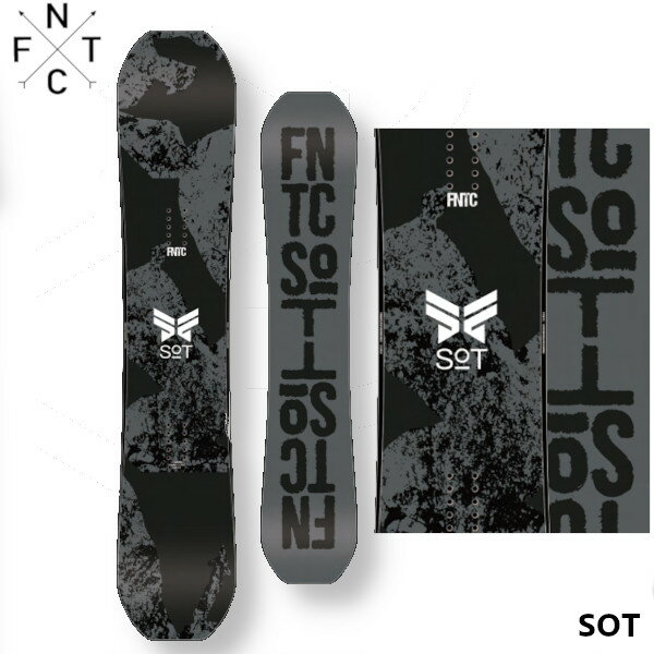 チューニング付き 23-24 FNTC エフエヌティーシー SoT グラトリ ハイブリッドキャンバー チューニング スノーボード SNOWBOARD ボード ..