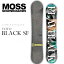 チューニング付き！ 23-24 MOSS SNOWBOARDS モス スノーボード TOTO BLACK SF トト ブラック ソフトフレックス フリーラン グラトリ SNOWBOARD ボード 板 2023-2024