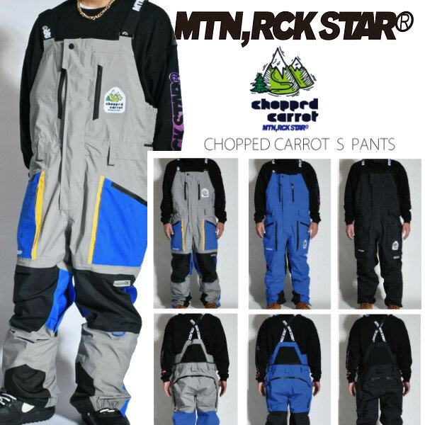 24-25MTN.ROCKSTARޥƥåCHOPPEDCARROTSPANTåץɥåSѥ3LayerΡܡɥŹΡSNOWBOARDMOUNTAINROCKSTAR2024-2025