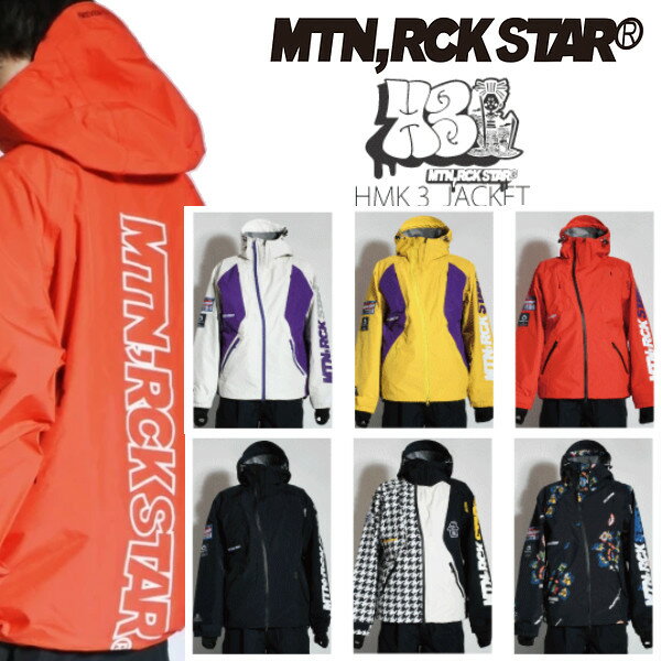 24-25MTN.ROCKSTARޥƥåHMK3H3JACKETHARUMAKIJACKETϥޥ3㥱å3LayerΡܡɥŹΡSNOWBOARDMOUNTAINROCKSTAR2024-2025