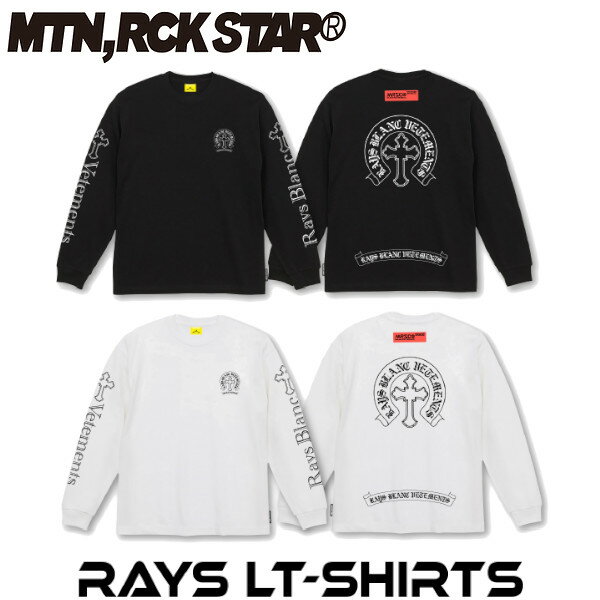 Rakuten - ご予約商品 26 MTN ROCK STAR マウンテンロックスター RAYS LT SHIRTS ロングTシャツ ロンT MRS アパレル MOUNTAIN ROCK STAR メール便発送