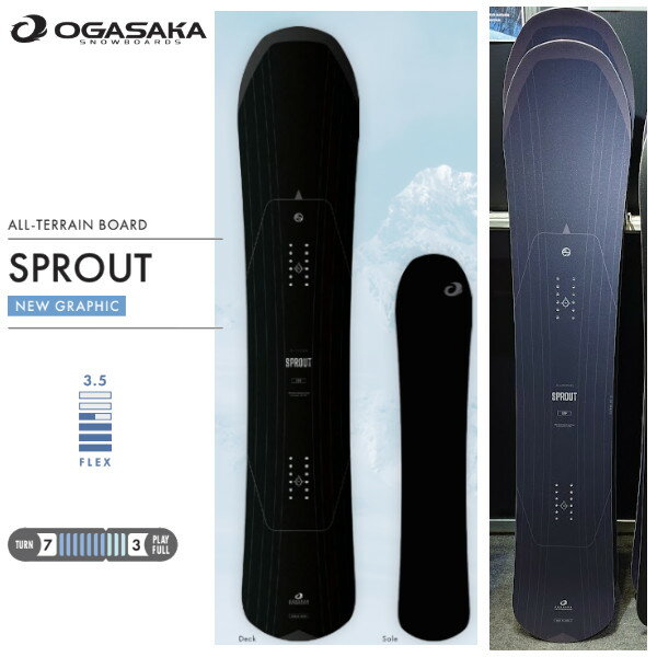 ���T�t�� 26-27 OGASAKA �I�K�T�J SPROUT �X�v���E�g �J�[�r���O �n�` �p�E�_�[ �X�m�[�{�[�h SNOWBOARD �{�[�h �� ���{���K�i 2026-2027 ���\...