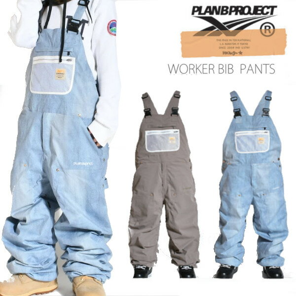 23-24 MTN,ROCK STAR PLAN B PROJECT WORKER BIB PANTS ޥƥå ץӡץ  ӥ ѥ Ρܡ  Ź SNOWBOARD 2023-2024