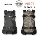 25-26 RAIN OR SHINE レイン オア シャイン SC PACK 13L POLER バックパック ポーラー コラボレーション バックカントリー ...