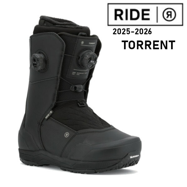 選べる特典 25-26 RIDE ライド スノーボード ブーツ TORRENT トーレント 正規販売店 SNOWBOARD 2025-2026 ご予約商品