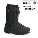 選べる特典 25-26 RIDE ライド スノーボード ブーツ TRIDENT トライデント 正規販売店 SNOWBOARD 2025-2026 ご予約商品