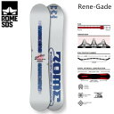 チューニング付き 23-24 ROME SDS ローム エスディエス RENE GADE レネゲード オールマウンテン SNOWBOARD ボード 板 2023-2024 正規販売店