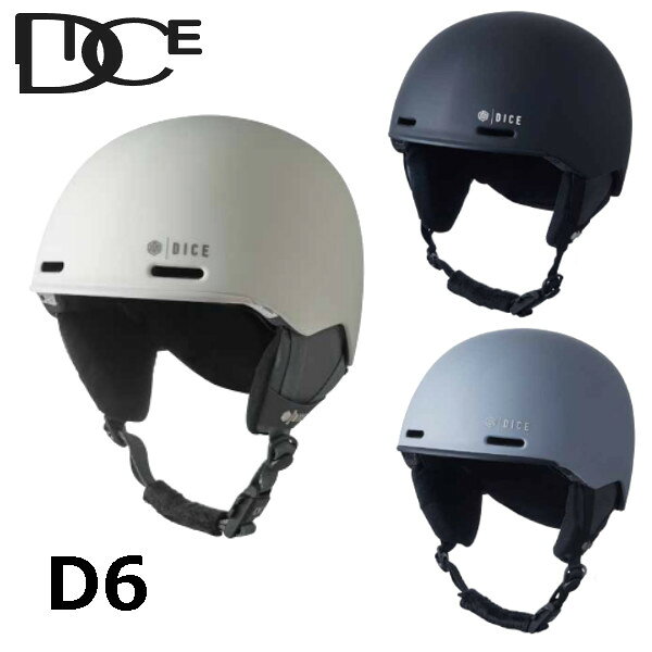 26-27 DICE ダイス D6 - P1 Snow Helmet スノー ヘルメット ジャパンフィット スノーボード 正規販売店 SNOWBOARD 2026-2027 ご予約商品