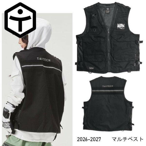 Rakuten - 26-27 TAOTECH タオテック マルチ ベスト VEST メンズ レディース スノーボード ウエア 正規販売店 SNOWBOARD 2026-2027 ご予約商品