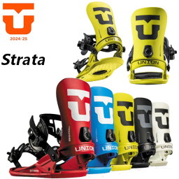 [特典付き] 24-25 UNION ユニオン Strata ストラータ ビンディング バインディング BINDING 正規販売店 スノーボード SNOWBOARD 2024-2025 ご予約商品