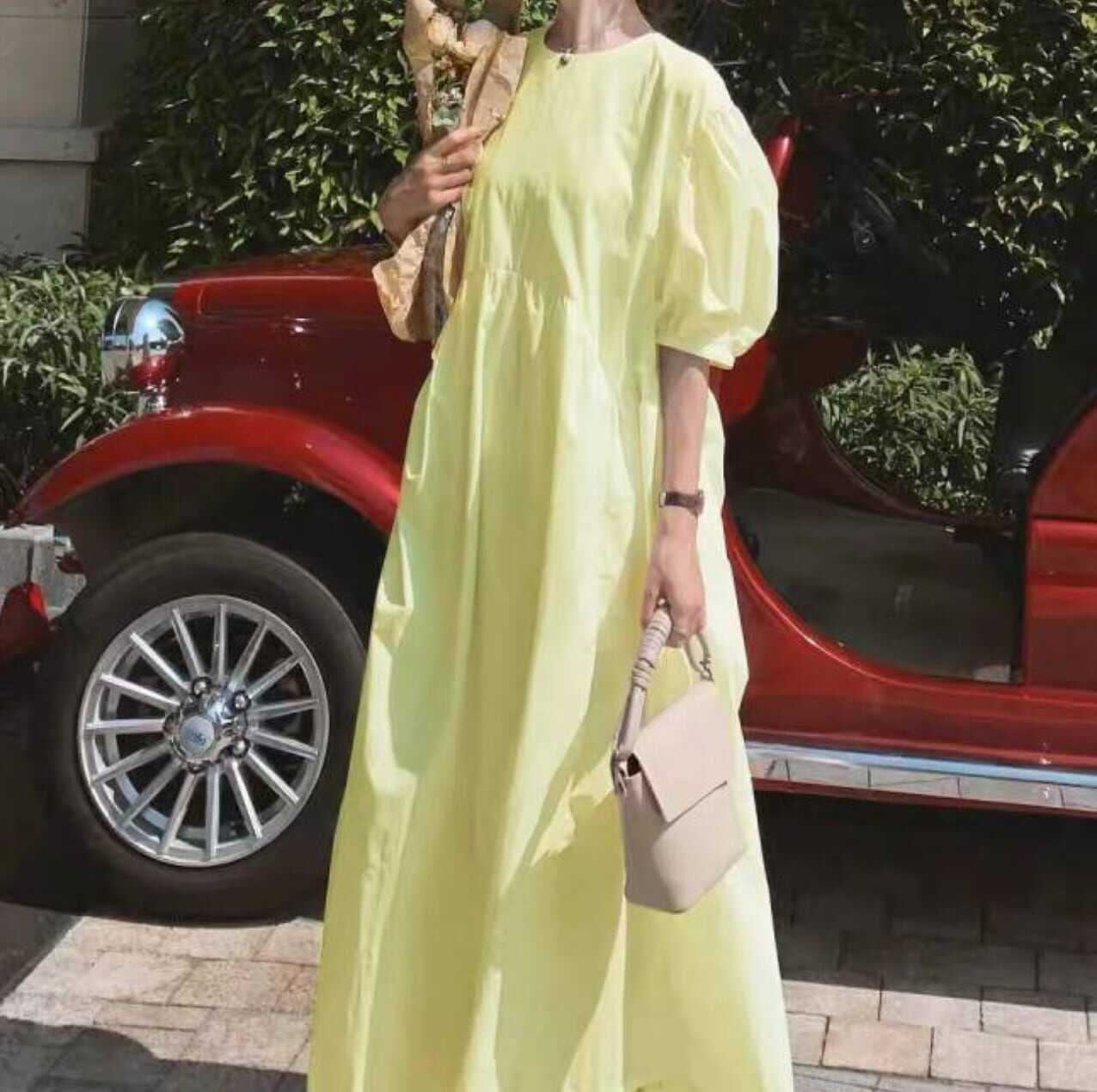 ワンピース 上着 人気 おすすめ おしゃれ お洒落 激安 安い 送料無料 プチプラ ブラウス シャツ 長袖 ロング ふわふわ パフスリーブ ふんわり オーバーサイズ 無地 コットン 綿 着痩せ