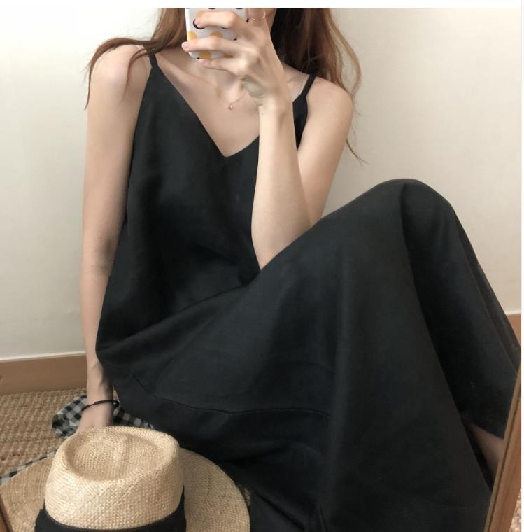 ワンピース 上着 人気 おすすめ おしゃれ お洒落 激安 安い 送料無料 プチプラ 肩出し ノースリーブ ふんわり オーバーサイズ 無地 コットン 綿 可愛い かわいい 韓国 シンプル カジュアル