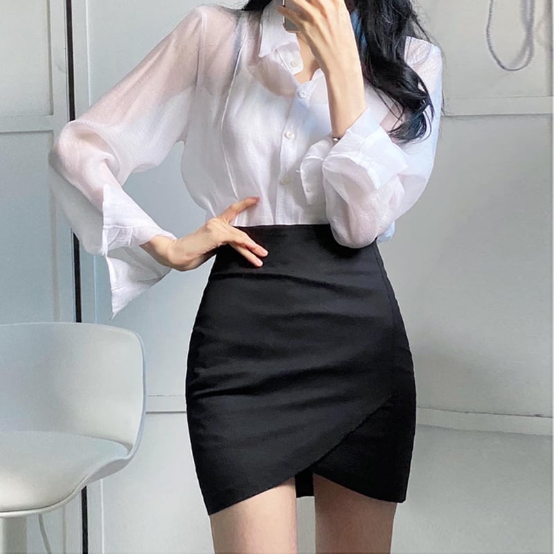 スカートボトムスミニスカートプリー...