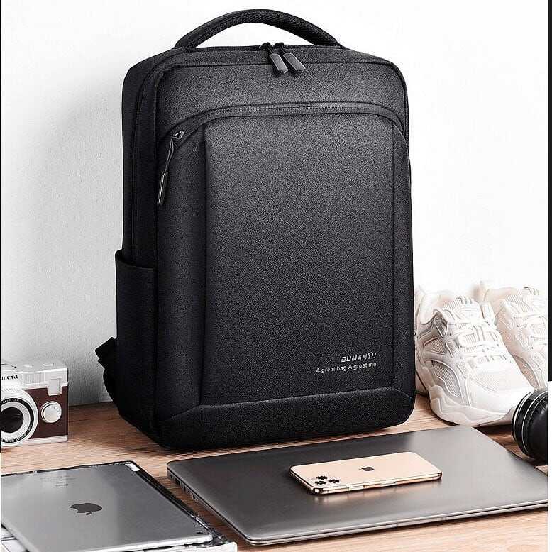 Rakuten - バッグ バック カバン かばん 鞄 軽量 軽い 大容量 ビジネスリュック パソコンリュック PCリュック パソコンケース リュックサック バッグパック デイバッグ ポリエステル 無地 USBポート