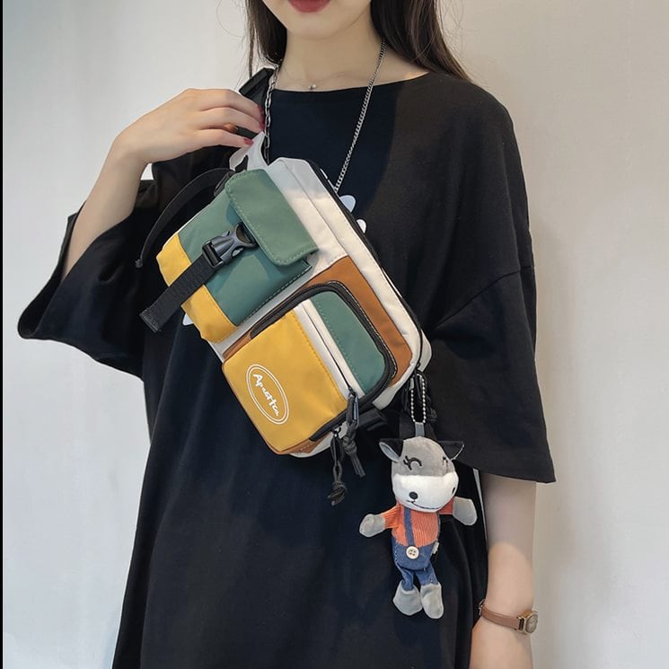 バッグ カバン かばん 鞄 ショルダーバッグ 軽量 軽い 大容量 肩掛けバッグ 斜めがけバッグ 斜め掛けバッグ ボディバッグ ウエストポーチ ナイロン カラフル 人気 おすすめ かわいい カジュアル