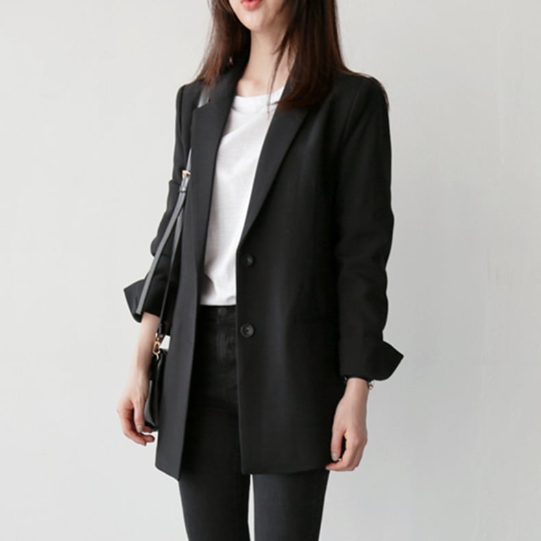 Turn-Down Collar Coat - ジャケット レディース テーラードジャケット チェック マニッシュ 暖かい 防寒 リネンライク バイカラー アウター ミディアム丈 オーバーサイズ 韓国風 軽い 軽量 フード付き 冬服 厚手 アウター